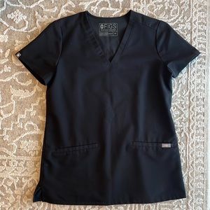 Figs XS Casma scrub top